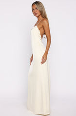 Amore Maxi Dress Lemon